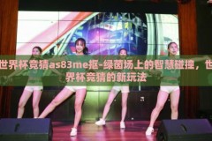 世界杯竞猜as83me抠-绿茵场上的智慧碰撞，世界杯竞猜的新玩法