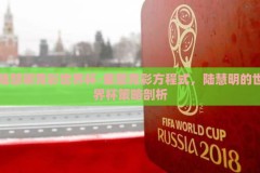 陆慧明竞彩世界杯-重塑竞彩方程式，陆慧明的世界杯策略剖析