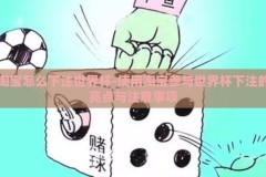 淘宝怎么下注世界杯-使用淘宝参与世界杯下注的亮点与注意事项