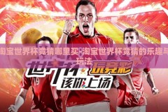淘宝世界杯竞猜哪里买-淘宝世界杯竞猜的乐趣与玩法