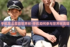 手机怎么竞猜世界杯-手机如何参与世界杯竞猜