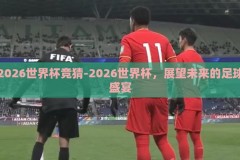 2026世界杯竞猜-2026世界杯，展望未来的足球盛宴