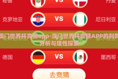澳门世界杯竞猜app-澳门世界杯竞猜APP的利弊分析与理性探索