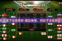 在哪里下注世界杯-精彩赛事，何处下注世界杯？