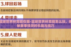 篮球世界杯竞猜在哪-篮球世界杯竞猜怎么玩，揭秘赛事预测的乐趣与技巧