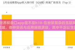 世界杯盘口app是不是h10-在纷繁复杂的互联网领域，各种资讯与应用琳琅满目，其中不乏以世界杯盘口app等字眼吸引眼球的各类产品。然而，对于这一类应用是否可被冠以h10的标签，我们应当保持审慎与客观的态度去进行分析