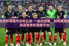 世界杯竞猜平台怎么买-一站式指南，如何选择和购买世界杯竞猜平台