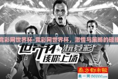 竞彩网世界杯-竞彩网世界杯，激情与策略的碰撞