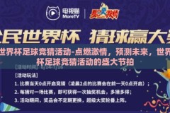世界杯足球竞猜活动-点燃激情，预测未来，世界杯足球竞猜活动的盛大节拍