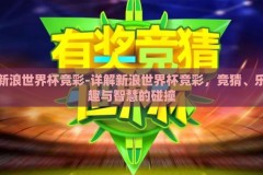新浪世界杯竞彩-详解新浪世界杯竞彩，竞猜、乐趣与智慧的碰撞