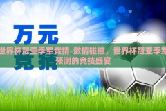 世界杯冠亚季军竞猜-激情碰撞，世界杯冠亚季军预测的竞技盛宴