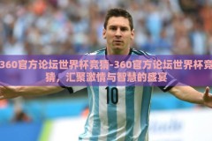 360官方论坛世界杯竞猜-360官方论坛世界杯竞猜，汇聚激情与智慧的盛宴