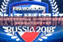 2026年世界杯竞猜app-2026年世界杯足球盛宴，足彩竞猜APP的科技大展台