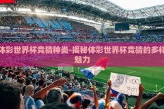 体彩世界杯竞猜种类-揭秘体彩世界杯竞猜的多样魅力