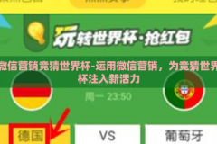 微信营销竞猜世界杯-运用微信营销，为竞猜世界杯注入新活力