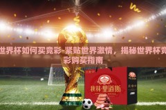 世界杯如何买竞彩-紧贴世界激情，揭秘世界杯竞彩购买指南