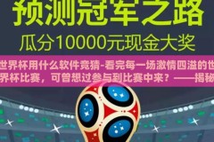 世界杯用什么软件竞猜-看完每一场激情四溢的世界杯比赛，可曾想过参与到比赛中来？——揭秘最佳软件竞猜世界杯