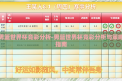 男篮世界杯竞彩分析-男篮世界杯竞彩分析与策略指南