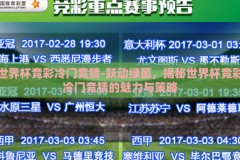 世界杯竞彩冷门竞猜-跃动绿茵，揭秘世界杯竞彩冷门竞猜的魅力与策略