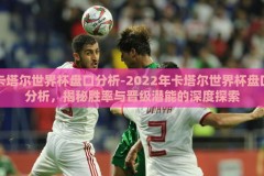 卡塔尔世界杯盘口分析-2022年卡塔尔世界杯盘口分析，揭秘胜率与晋级潜能的深度探索
