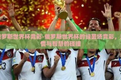 俄罗斯世界杯竞彩-俄罗斯世界杯的绿茵场竞彩，激情与智慧的碰撞