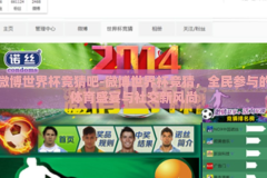 微博世界杯竞猜吧-微博世界杯竞猜，全民参与的体育盛宴与社交新风尚