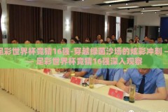 足彩世界杯竞猜16强-穿越绿茵沙场的炫彩冲刺 —— 足彩世界杯竞猜16强深入观察