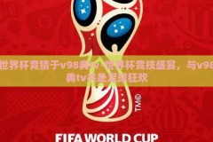 世界杯竞猜于v98典tv-世界杯竞技盛宴，与v98典tv共赴足球狂欢