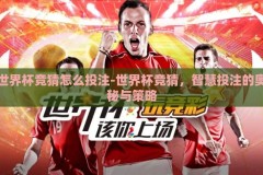 世界杯竞猜怎么投注-世界杯竞猜，智慧投注的奥秘与策略