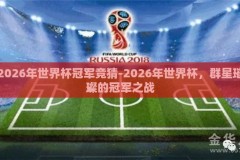 2026年世界杯冠军竞猜-2026年世界杯，群星璀璨的冠军之战