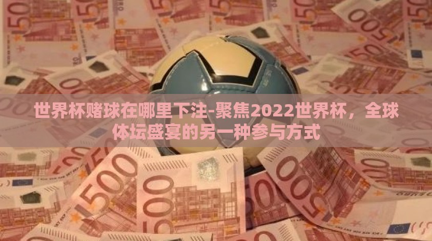 世界杯赌球在哪里下注-聚焦2022世界杯，全球体坛盛宴的另一种参与方式