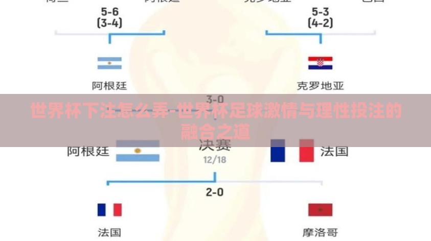 世界杯下注怎么弄-世界杯足球激情与理性投注的融合之道 世界杯下注怎么弄-世界杯足球激情与理性投注的融合之道