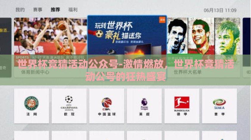 世界杯竞猜活动公众号-激情燃放，世界杯竞猜活动公号的狂热盛宴