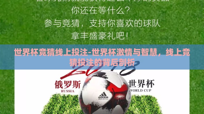 世界杯竞猜线上投注-世界杯激情与智慧，线上竞猜投注的背后剖析