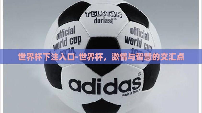 世界杯下注入口-世界杯,激情与智慧的交汇点 世界杯下注入口-世界杯,激情与智慧的交汇点