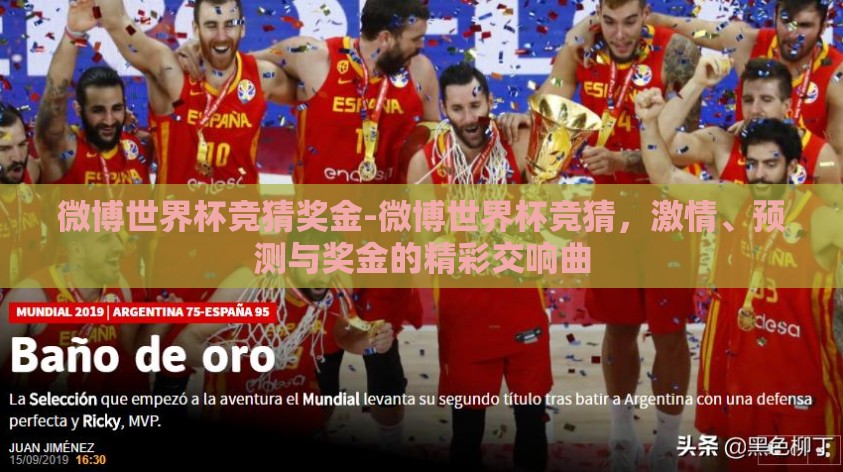 微博世界杯竞猜奖金-微博世界杯竞猜，激情、预测与奖金的精彩交响曲